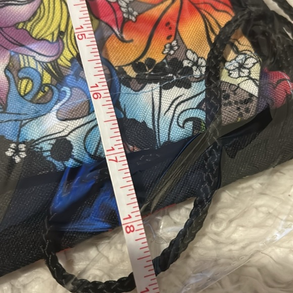 Tropical Print Draw String Backpack with String Straps NWOT PURSE-SALE was $15 - Picture 9 of 9